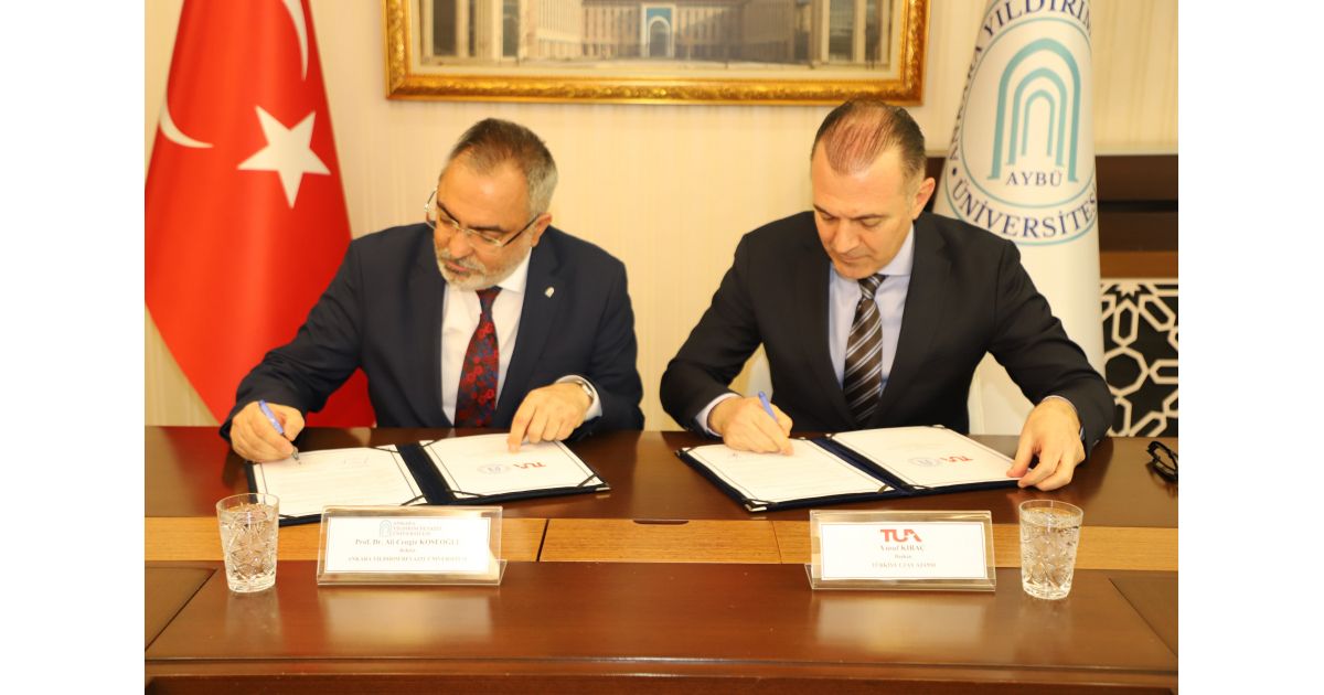 TUA ve AYBÜ Arasında Uzay Hukuku İş Birliği Protokolü İmzalandı