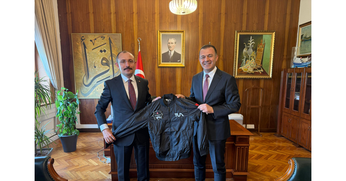 TUA Başkanı Yusuf KIRAÇ’tan TBMM Plan ve Bütçe Komisyonu Başkanı Mehmet MUŞ’a Nezaket Ziyareti